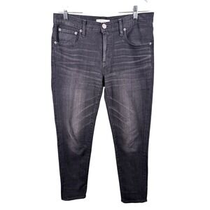 MOUSSY Vintage Wash Dark Wash Denim Jeans Men's Size 28 Slim Fit Tapered Casual